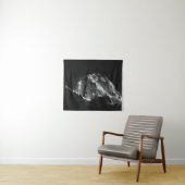 太陽が覆った山 タペストリー (インサイチュ(横))