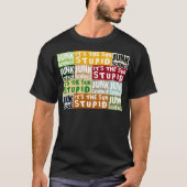 太陽だ、バカだ Tシャツ (正面)