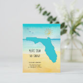 太陽だ！雪は降らない！フロリダの新しい住所 案内状 (スタンド正面)