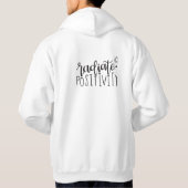 太陽で陽性を放射 パーカ (裏面)