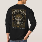太陽とともに昇る Tシャツ (裏面)