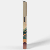 太陽と地球の色調の水の山 Case-Mate iPhoneケース (裏面 / 右)