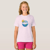 太陽と地球 - Tシャツ (正面フル)