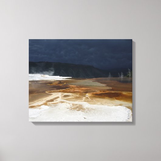 太陽と影 キャンバスプリント (正面)