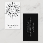 太陽と星の光線 名刺 (正面/裏面)