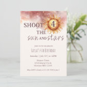 太陽と星シテリア宇宙第4誕生日 招待状 (スタンド正面)