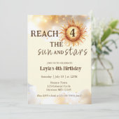 太陽と星バウンスと遊第四誕生日 招待状 (スタンド正面)