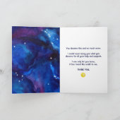 太陽と月と星にふさわしい カード (内部)