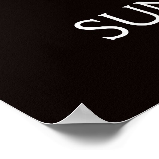 太陽と月と星 ポスター (角)