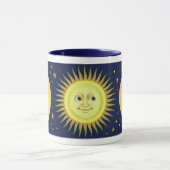 太陽と月と星 マグカップ (中央)