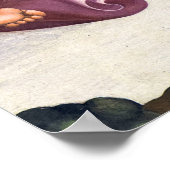 太陽と月と植物の創造 ポスター (角)