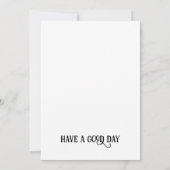 太陽と月のギャラリーラップ 招待状 (裏面)