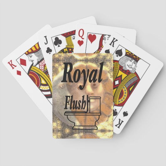 太陽と月のシンボル遺物アートワークデザイン トランプ (裏面)