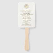 太陽と月のタイムレスプログラムファン ハンドファン (正面)