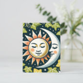 太陽と月のツタ ポストカード (スタンド正面)