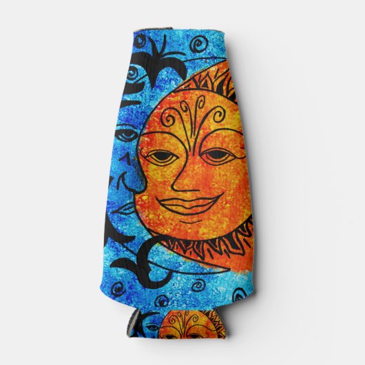 太陽と月のボトルとクーラーボックス ボトルクーラー (正面)