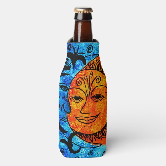 太陽と月のボトルとクーラーボックス ボトルクーラー (ボトル正面)