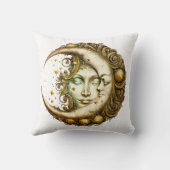 太陽と月の天空デザイン クッション (裏面)