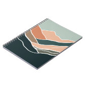 太陽と月の山 ノートブック (左側)