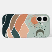 太陽と月の山 Case-Mate iPhoneケース (裏面 (横))
