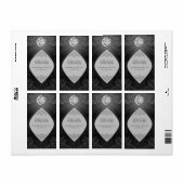 太陽と月の愛 – クラシック住所 シール (フルシート)