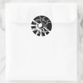 太陽と月の狼 ラウンドシール (バッグ)