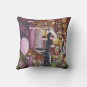 『太陽と月の風船』シンガポール クッション (裏面)