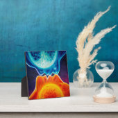 太陽と月キス フォトプラーク (インサイチュ)