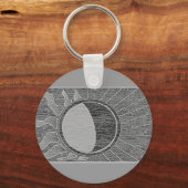 太陽と月キーチェーン キーホルダー (正面)