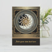 太陽と月輪(大異教の招待状) 招待状 (スタンド正面)