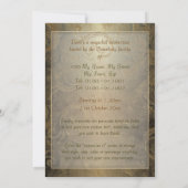 太陽と月輪(大異教の招待状) 招待状 (裏面)