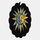 太陽と月 オーナメントカード (右)