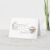 太陽と月 カード (正面)