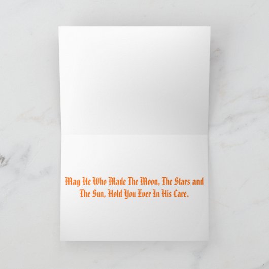 太陽と月 カード (内部)