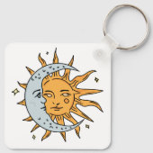 太陽と月 キーホルダー (裏面)