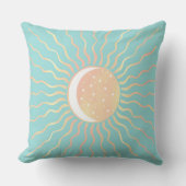 太陽と月 クッション (正面)