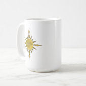 太陽と月 コーヒーマグカップ (正面左)