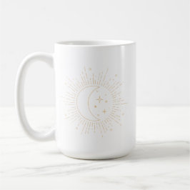 太陽と月 コーヒーマグカップ