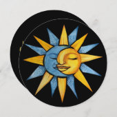 太陽と月 サンキューカード (正面/裏面)