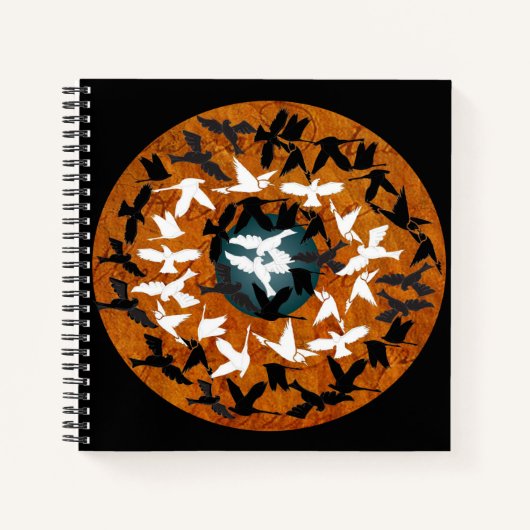 太陽と月 ノートブック (正面)