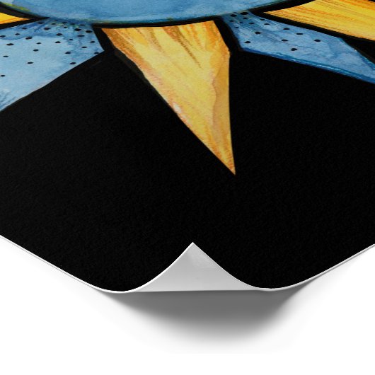 太陽と月 ポスター (角)