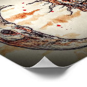 太陽と月 ポスター (角)