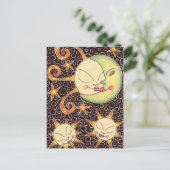 太陽と月 ポストカード (スタンド正面)