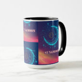 太陽と月 マグカップ (正面右)