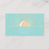 太陽と月 名刺 (裏面)