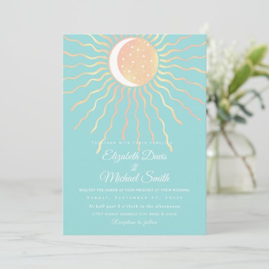 太陽と月 招待状 (スタンド正面)