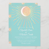 太陽と月 招待状 (正面/裏面)
