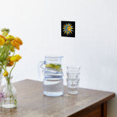 太陽と月 箔ポスター (レイダウン (キッチン))