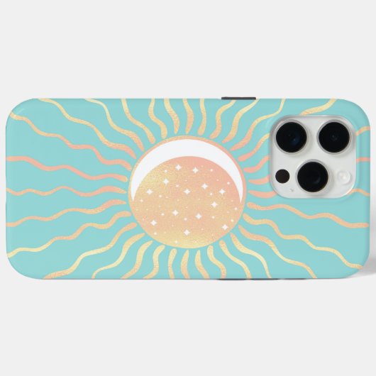 太陽と月 Case-Mate iPhoneケース (裏面 (横))