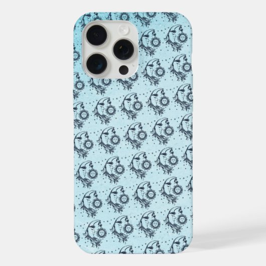 太陽と月 iPhoneケース (裏面)